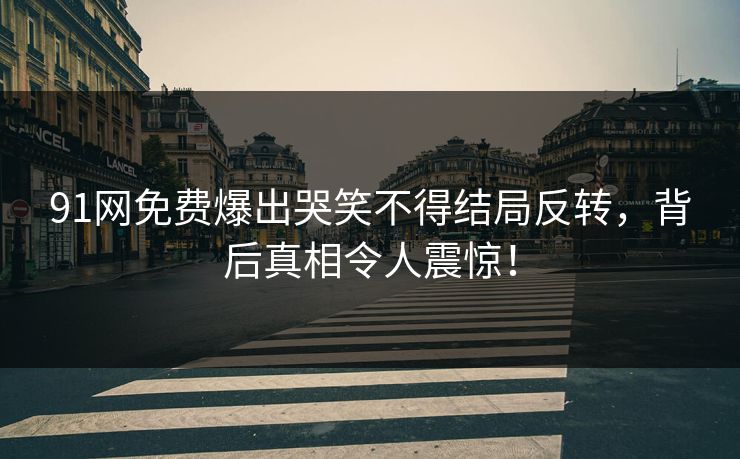 91网免费爆出哭笑不得结局反转，背后真相令人震惊！